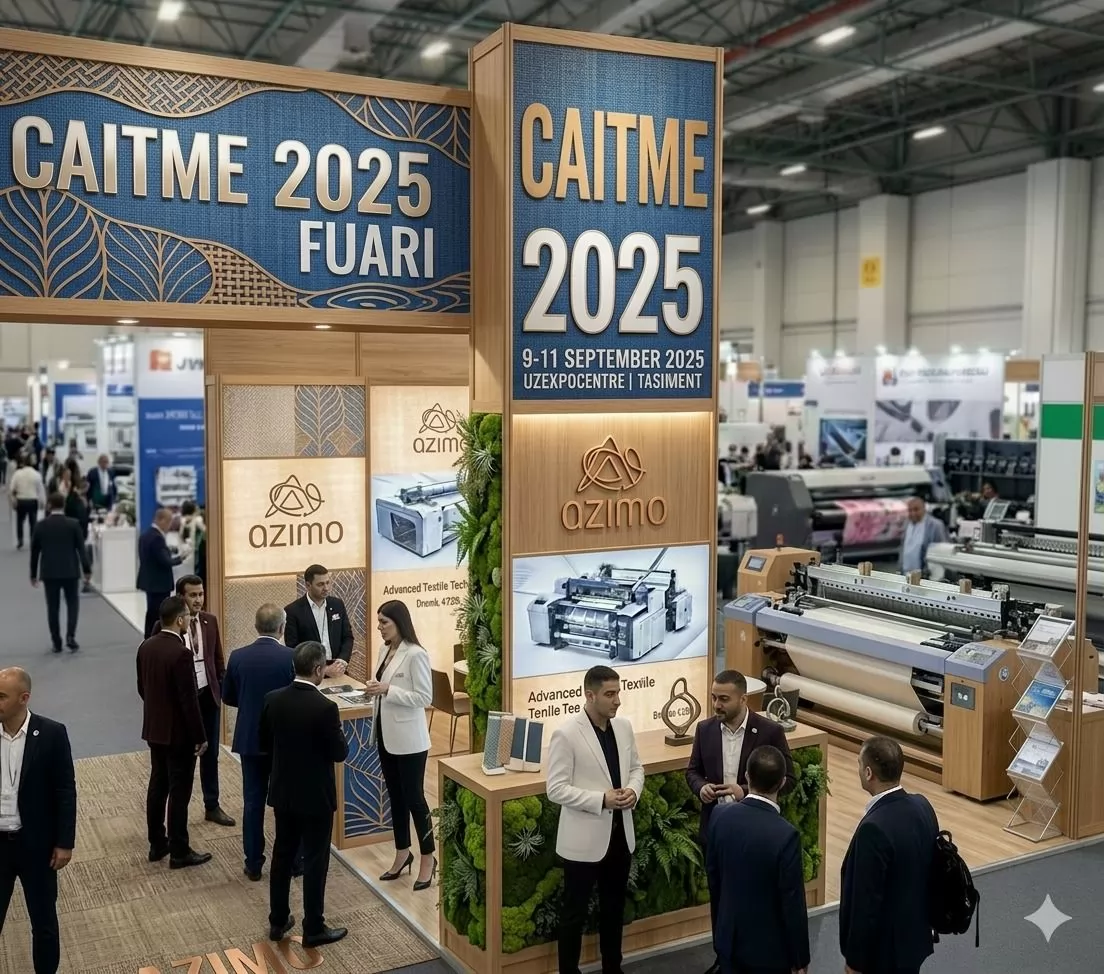 2025 16. Orta Asya Uluslararası Tekstil Makineleri Fuarı için Özbekistandayız...